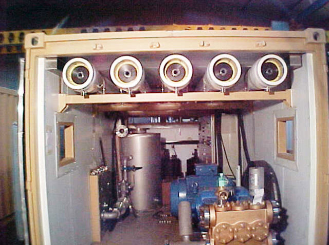 ACWA Reverse Osmosis UOR 2003    دستگاه تصفیه آب اسمز معکوس نظامی
