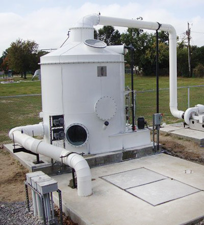 CHEMICAL-FREE ODOR CONTROL WITH BIOTRICKLING FILTRATION