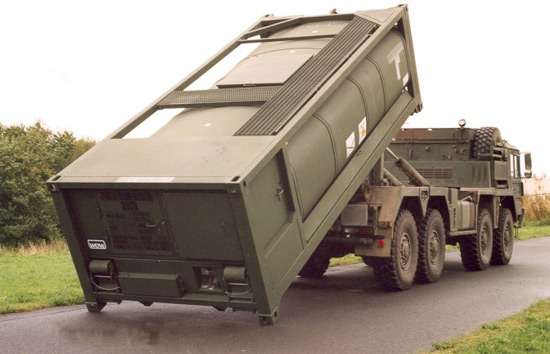 Demountable water ISO Container