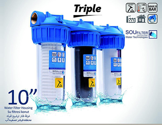 SOU-Filter water purification system دستگاه تصفیه آب فیلتراسیون