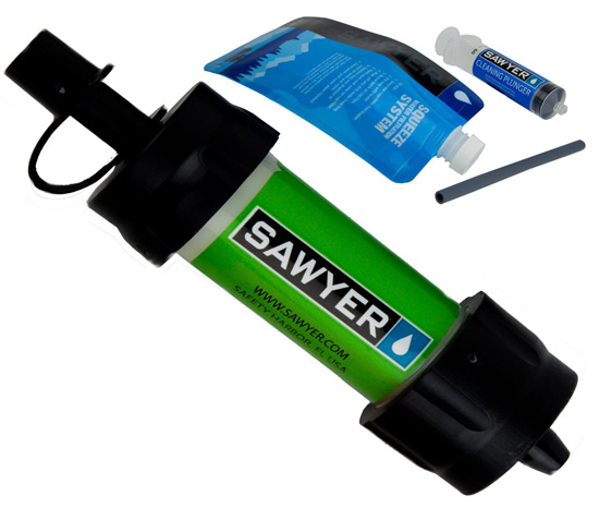 sawyer water filtration system  فیلتر تصفیه آب ساویر