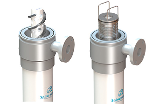 spiral water technology فیلتر تصفیه آب فنری