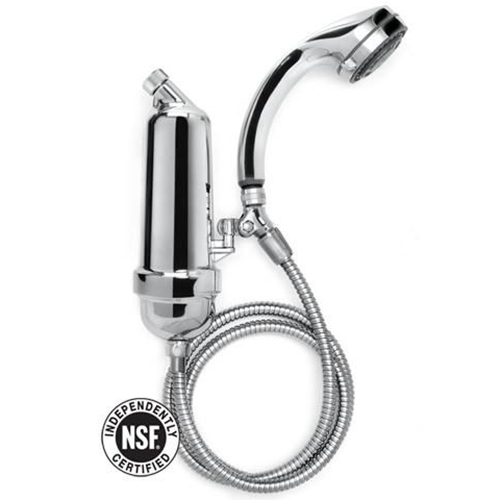 WaterChef Premium Shower Filter System SF-7C (Brushed Nickel) سیستم تصفیه آب دوش واترشف