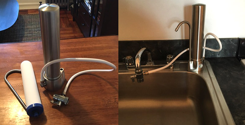 countertop filters فیلتر تصفیه آب رو کابینتی