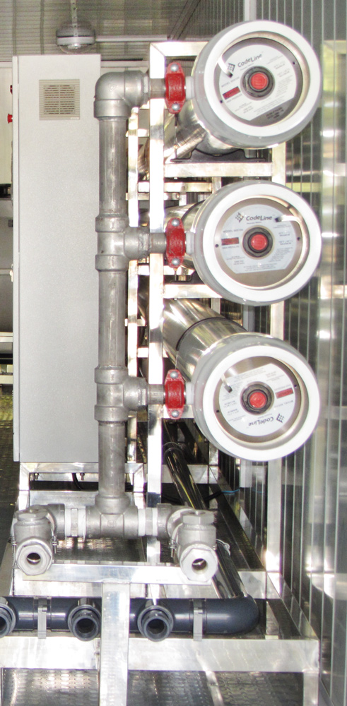 دستگاه تصفیه آب صنعتی 200 هزار لیتری Commercial Water Systems