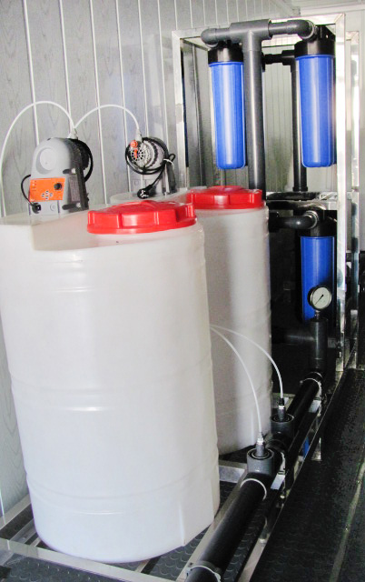 طراحی و ساخت آب شیرین کن صنعتی Industrial Water Treatment System