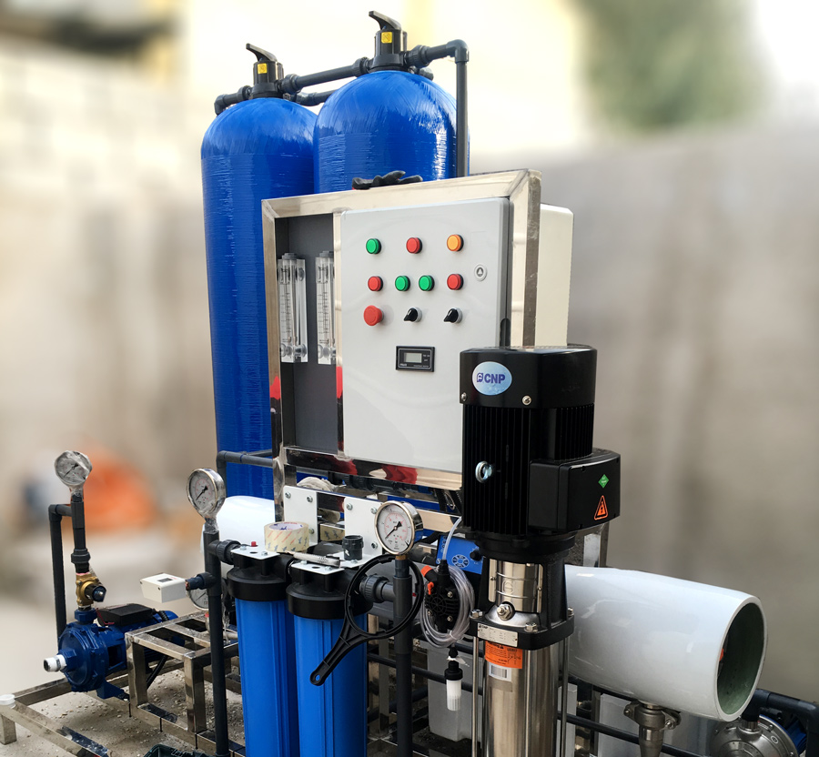 Fully Automatic Industrial Water Purifier  دستگاه تصفیه آب صنعتی 25000 لیتری