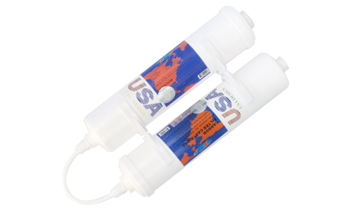 2Stage Outside Refrigerator Water Filter PP and Carbon  فیلتر تصفیه آب پشت یخچال ۲ مرحله الیافی و کربن فعال