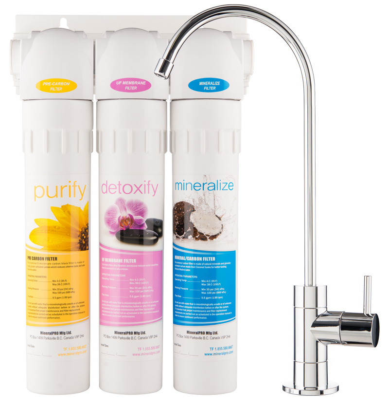 3 Stage Water filtration System