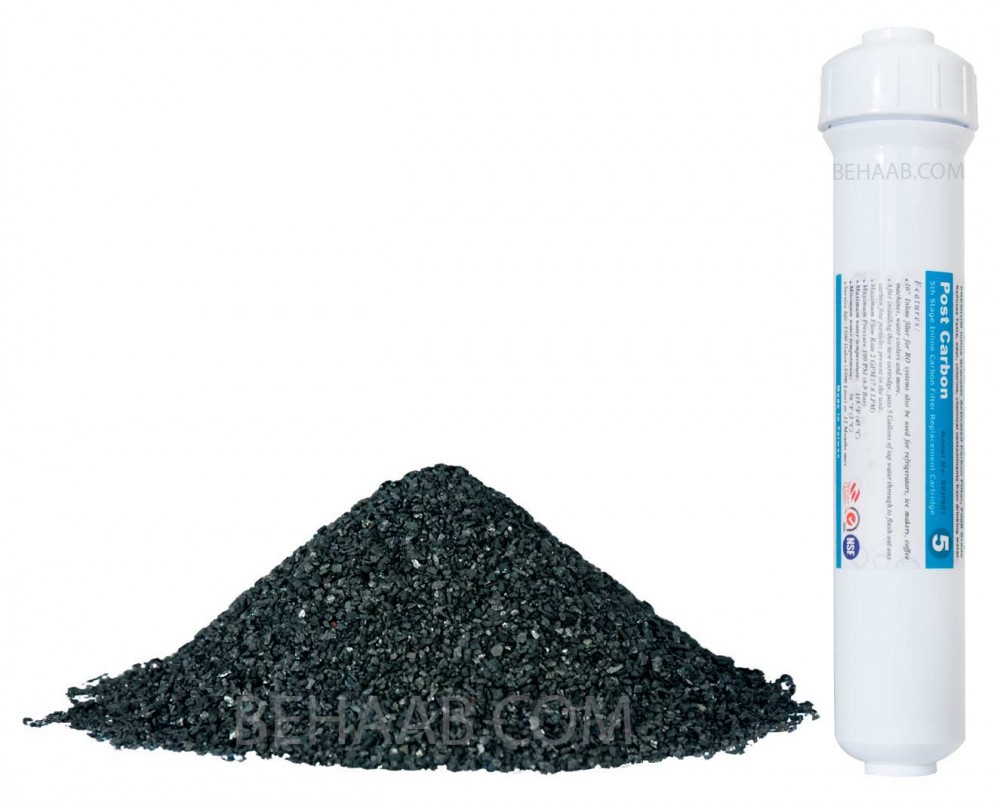A complete range of water filtration system اطلاعاتی راجب فیلتر پست کربن در دستگاه تصفیه اب