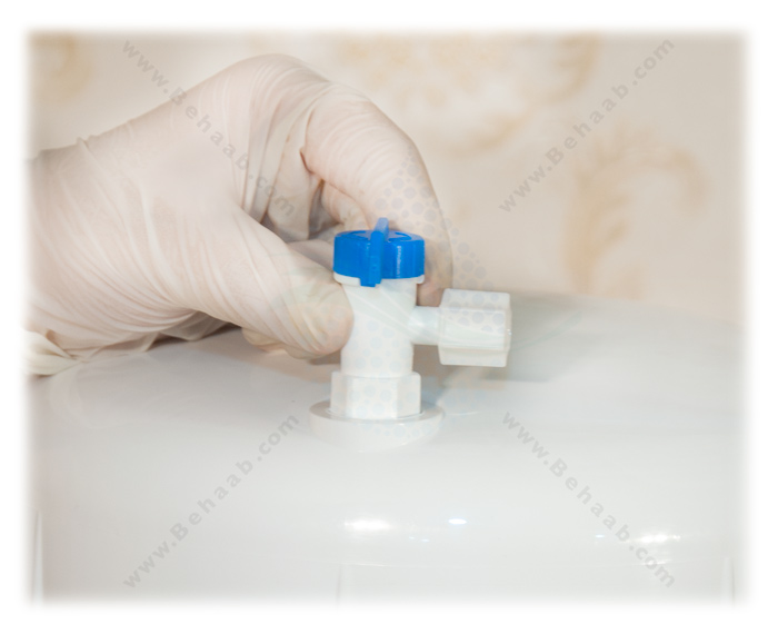 reverse osmosis water storage tank مخزن تصفیه آب 
