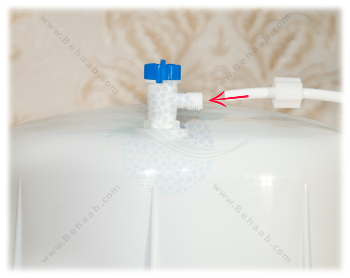 reverse osmosis water storage tank مخزن دستگاه تصفیه آب 