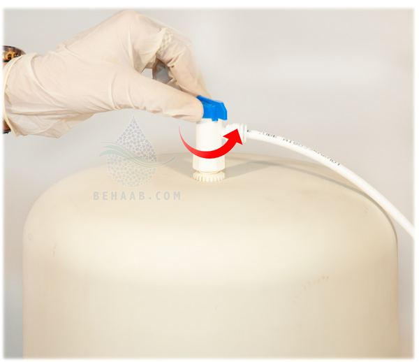 Ball Valves for Reverse Osmosis Tanks شیر مخزن تصفیه آب 
