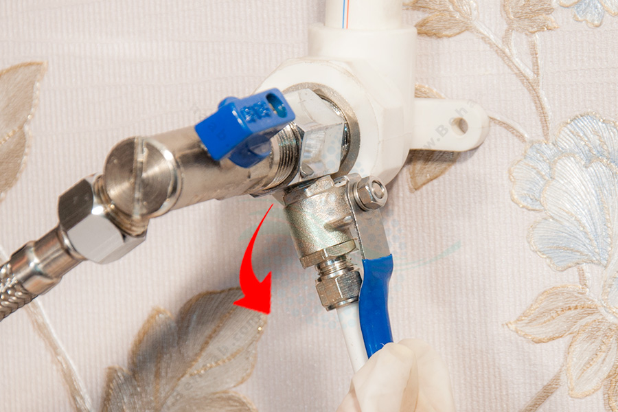 Water Purifier Inlet Valve شیر آب ورودی دستگاه تصفیه آب