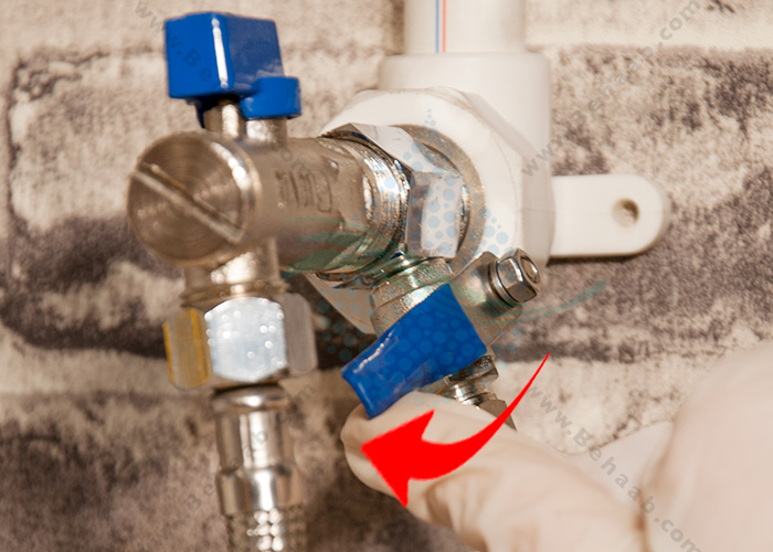 Water Purifier Inlet Valve شیر ورودی آب دستگاه تصفیه آب