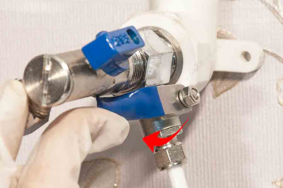 Water Purifier Inlet Valve شیر آب ورودی تصفیه آب