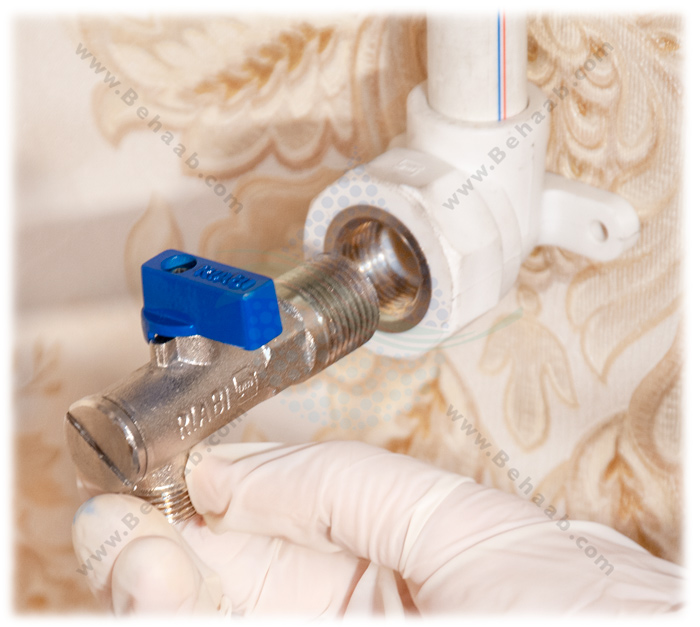 Three Ways Valve In Water Purifier  شیر پیسوا برای نصب دستگاه تصفیه آب