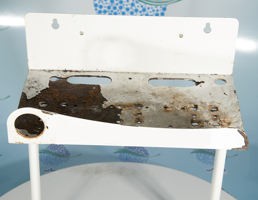 Brackets for Water Purification Accessories پایه دستگاه تصفیه آب زنگ زده