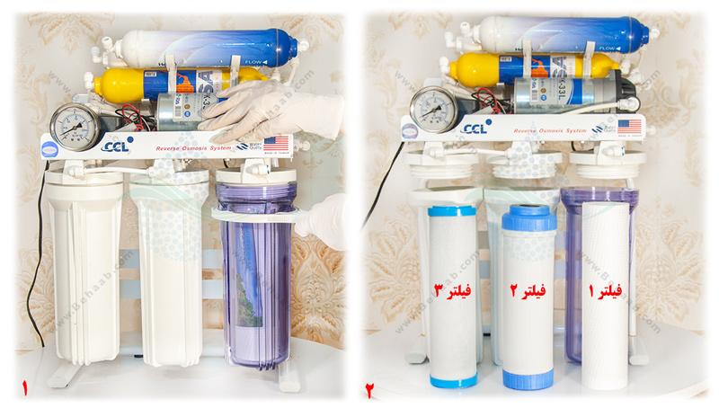 Install a Reverse Osmosis Water Filter چگونگی نصب دستگاه تصفیه آب خانگی