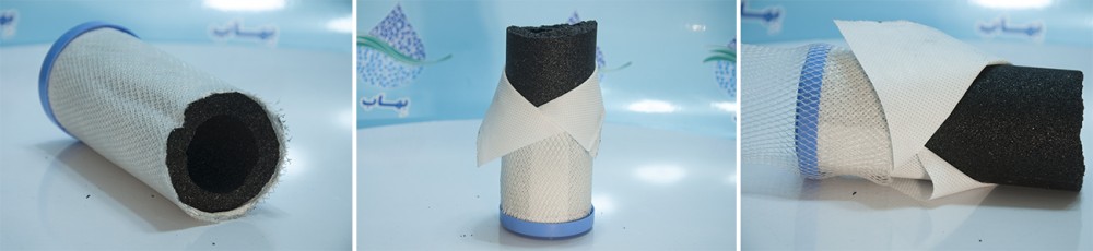 CTO Activated Carbon Block Filter Cartridge فیلتر کربن بلاک دستگاه تصفیه آب