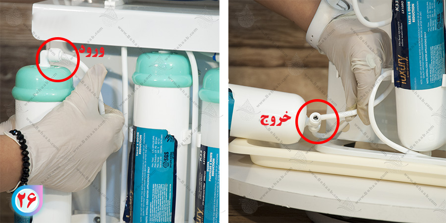 Carbon Block Inline Cartridge CTOروش تعویض فیلتر کربن جامد در دستگاه تصفیه آب