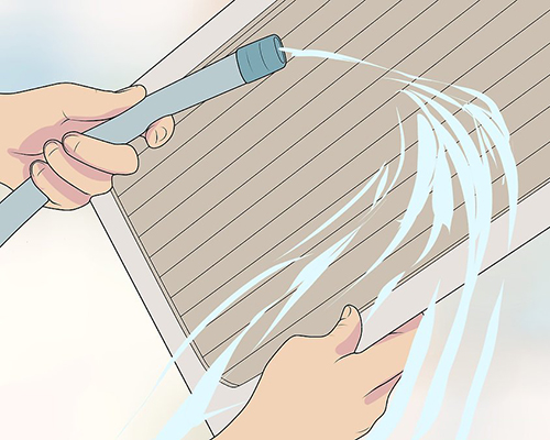 Cleaning a Home Air Filter پاکسازی فیلتر تصفیه هوا