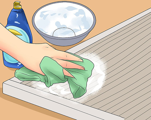 Cleaning a Home Air Filter پاکسازی فیلتر تصفیه هوا