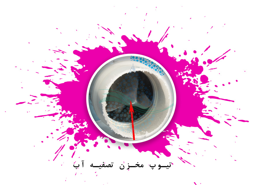 ترکیدگی مخزن تصفیه آب خانگی Revers Osmosis Water Storage Tank