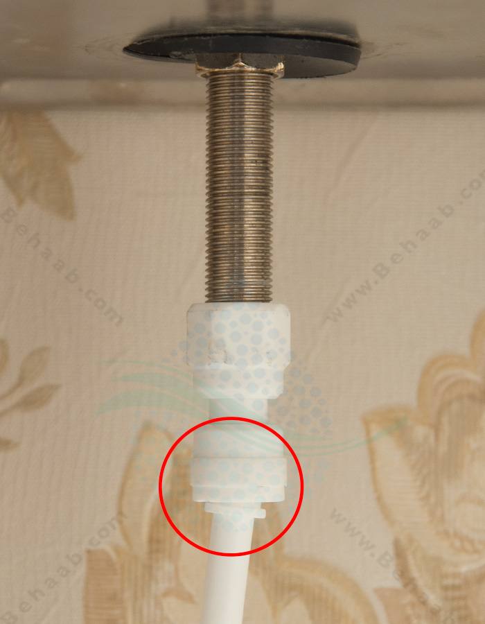 ro system installation manual نحوه نصب دستگاه تصفیه آب خانگی cck 