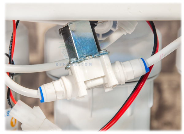 Solenoid Valve on Reverse Osmosis Water Purification  آموزش نصب شیر برقی تصفیه آب