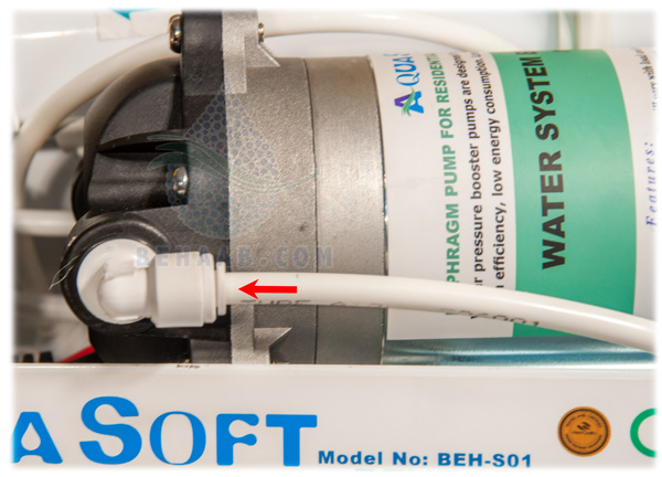 Water purifier pump پمپ دستگاه تصفیه آب