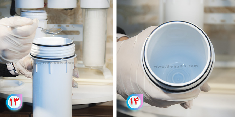 ضد عفونی کردن هوزینگ تصفیه آب Disinfection Of Water Purification System