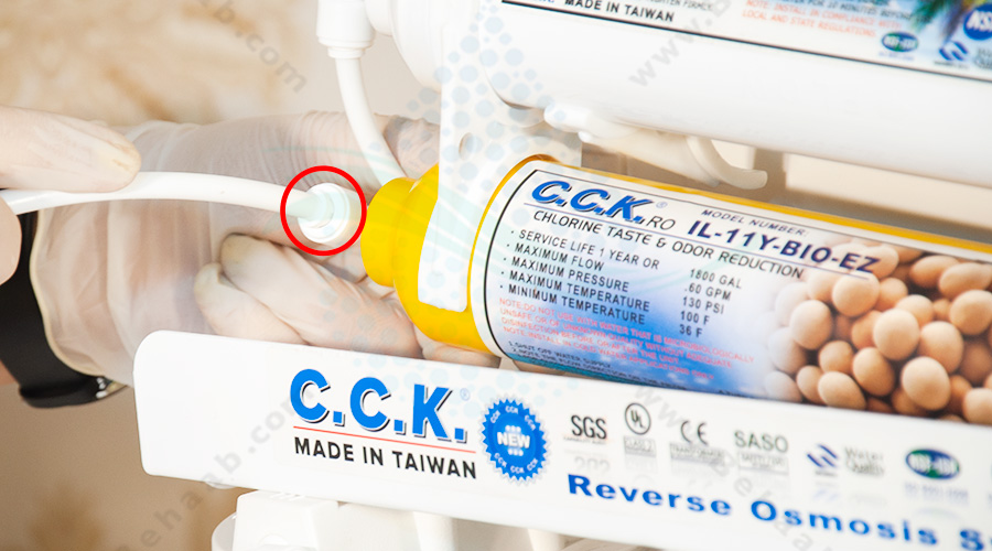 ro water purifier installation guide آموزش نصب دستگاه تصفیه آب خانگی سی سی کا 