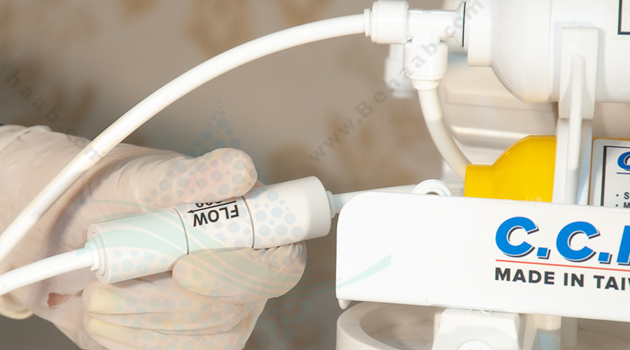 Flow Restrictor Reverse Osmosis Water purifier محدود کنده فاضلاب دستگاه تصفیه آب