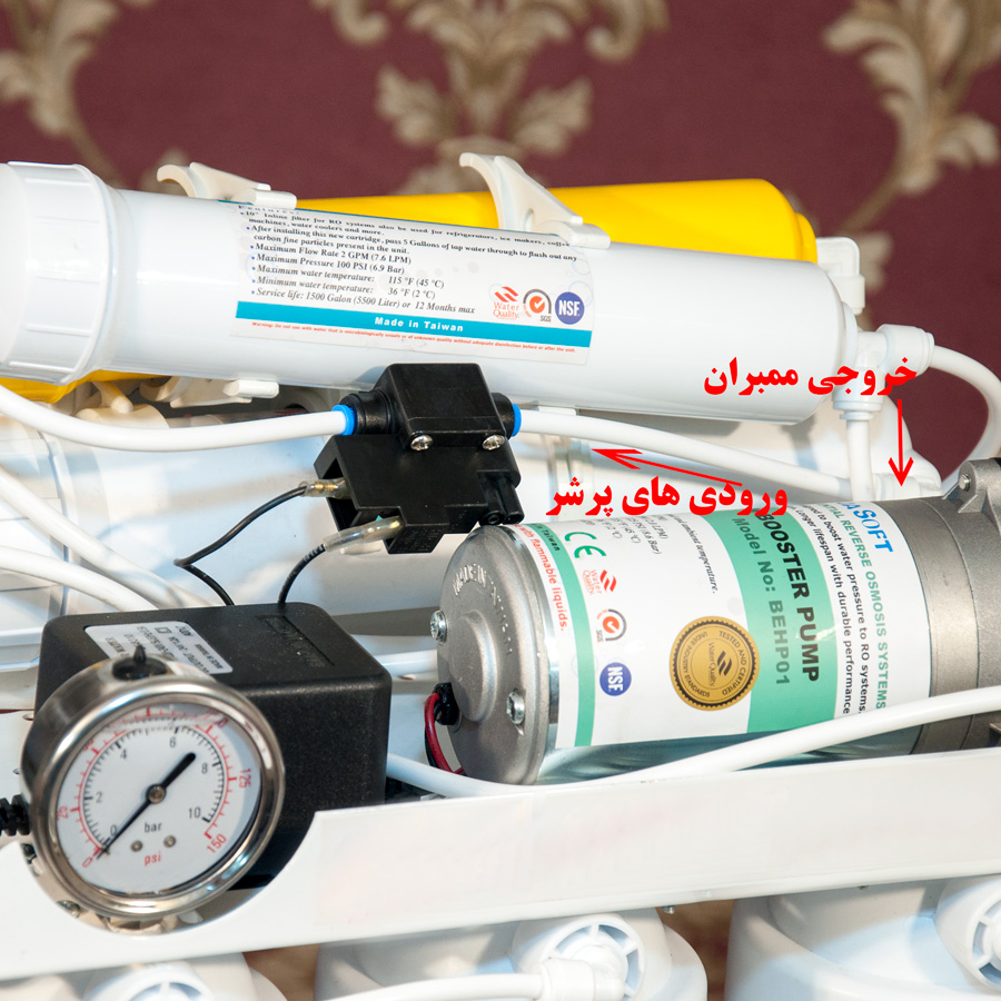 RO High Pressure Switch  سوییچ های پرشر تصفیه آب