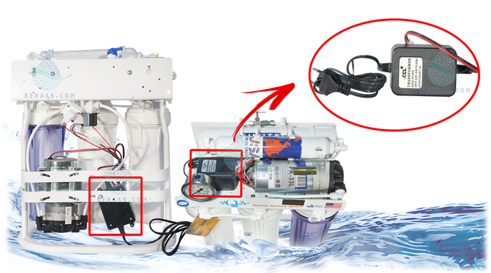 RO Water Purifier Power Adapter  آداپتور برق دستگاه تصفیه آب