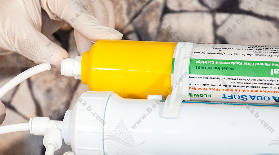 Mineral Drinking Water Filter Inline فیلتر مواد معدنی در دستگاه تصفیه آب 