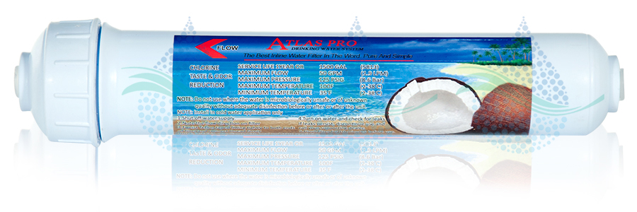 Post Activated Carbon PAC Water Filter فیلتر پست کربن تصفیه آب