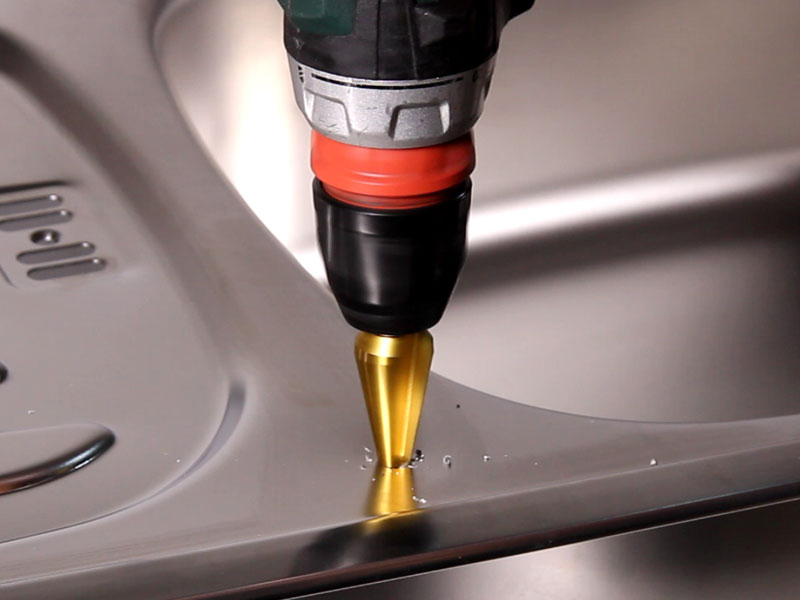 How to Drill Steel To Install a RO Faucet