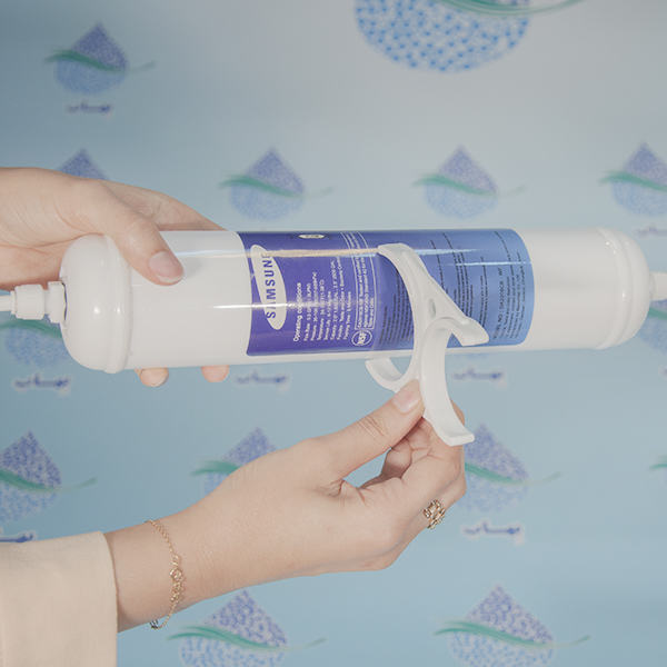 How to Install 2 Stage Samsung External Refrigerator Water Filter آموزش نصب فیلتر تصفیه آب پشت یخچال ساید سامسونگ
