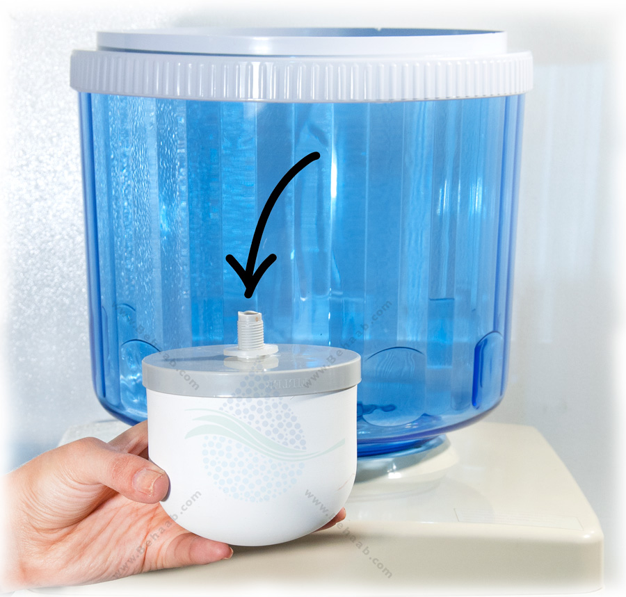 نحوه نصب مخزن آبسردکن تصفیه دار How to Install Water Dispenser Filtration System
