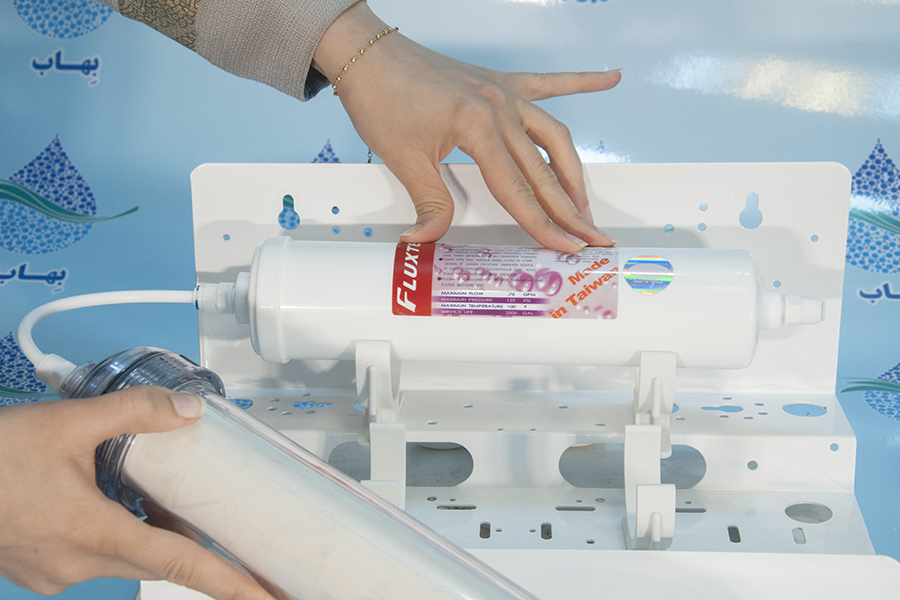 how to make water purifier at home آموزش تصویری ساخت دستگاه تصفیه آب بدون مخزن و برق به روش UF 
