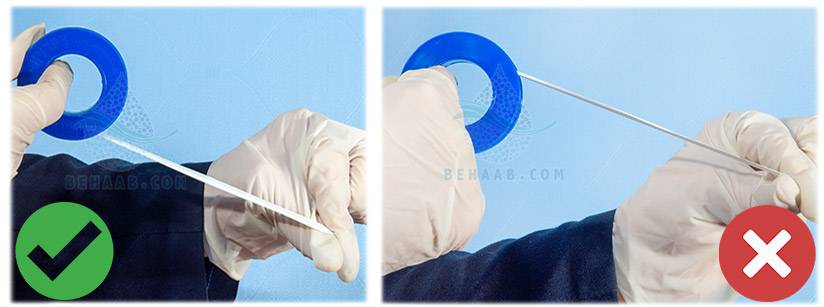 Teflon Tape Method in Water Purifier روش نوار تفلون زدن در دستگاه تصفیه آب