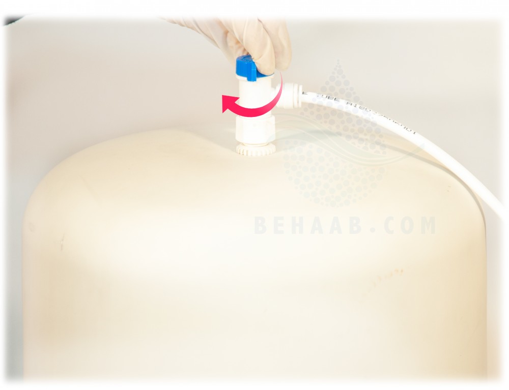 Ball Valves for Reverse Osmosis Tanks شیر مخزن تصفیه آب 