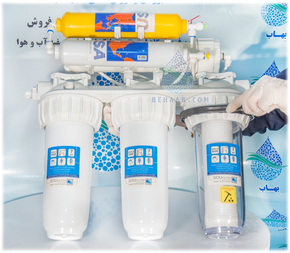 How to Open Water Filter Housing نحوه باز کردن هوزینگ تصفیه آب خانگی
