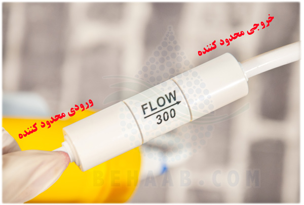 What is an RO Flow Restrictor and When to Change نحوه تعویض محدود کننده فاضلاب در دستگاه تصفیه آب