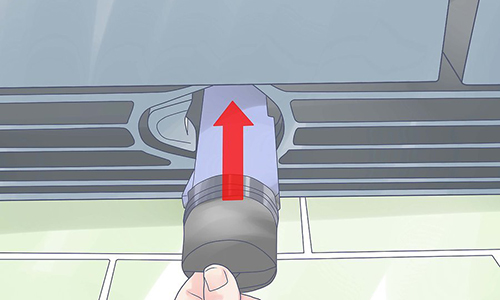 How to Change a Water Filter in a Kenmore Refrigerator نحوه تعویض فیلتر آب یخچال ساید بای ساید کنمور