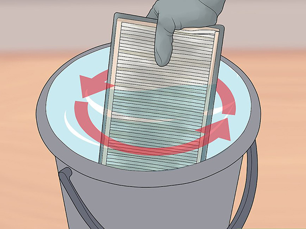 Cleaning a Car Air Filter تمیز کردن فیلتر هوای خودرو