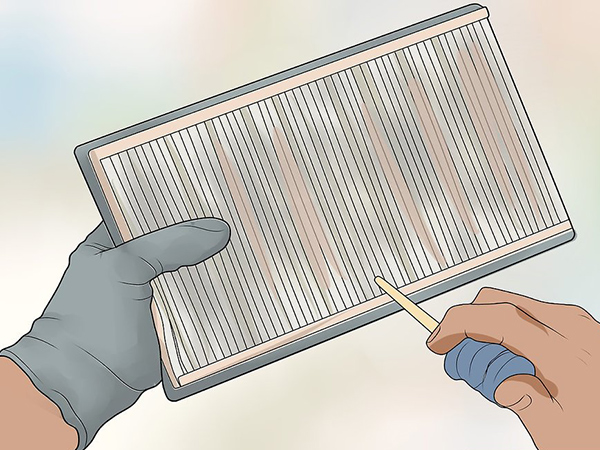 Cleaning a Car Air Filter تمیز کردن فیلتر هوای خودرو