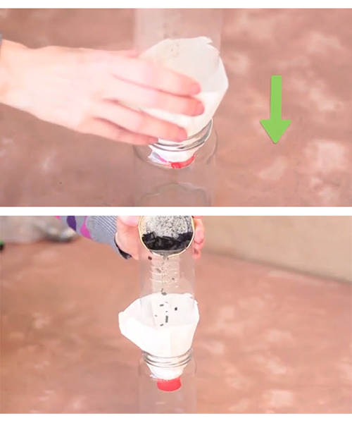 آموزش ساخت فیلتر تصفیه آب How to Make a Water Filter